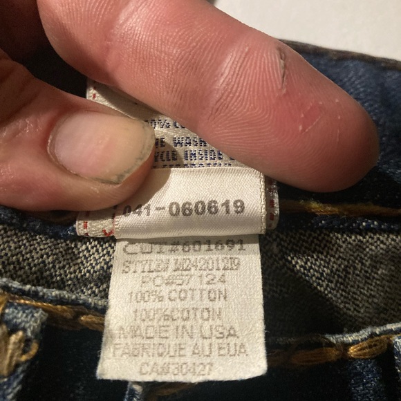 SOLD 🔥🔥Billy Super T Vintage True Religion size 32x34 - Picture 6 of 9